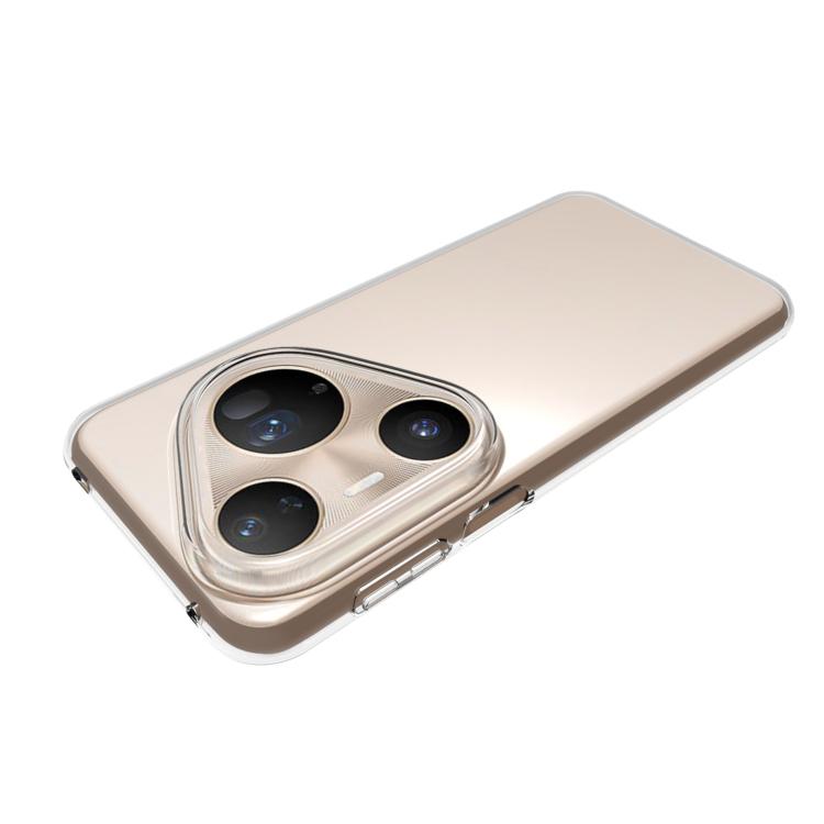 For Huawei Pura 80 Ultra 5G Waterproof Texture TPU Phone Case - Transparent