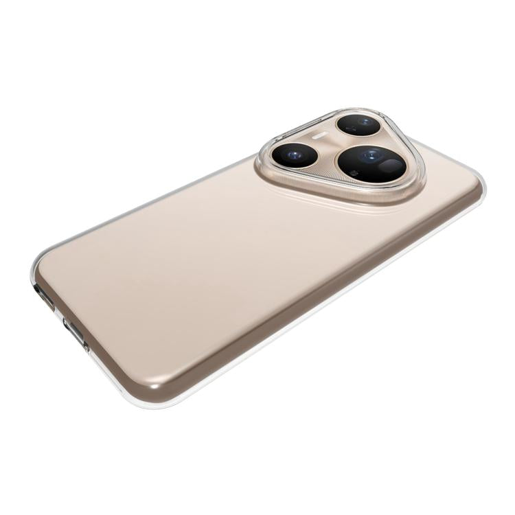 For Huawei Pura 80 Ultra 5G Waterproof Texture TPU Phone Case - Transparent