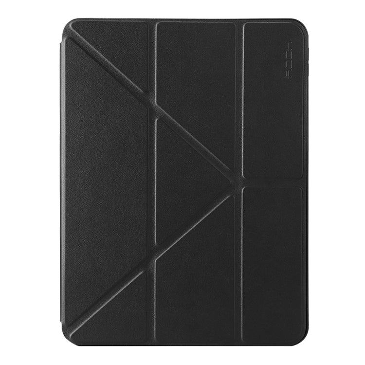 For iPad Pro 12.9 (2020) ROCK Touch Series PC + TPU Horizontal Flip Tablet Case with Holder & Pen Slot & Sleep / Wake-up Function