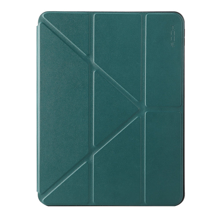 For iPad Pro 12.9 (2020) ROCK Touch Series PC + TPU Horizontal Flip Tablet Case with Holder & Pen Slot & Sleep / Wake-up Function