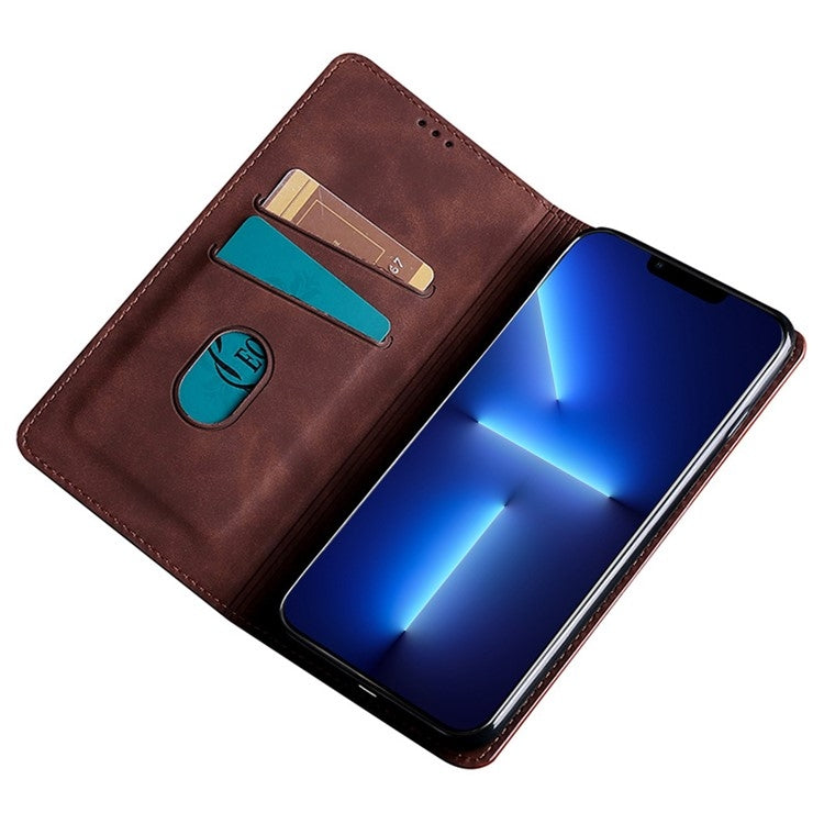 For Infinix Note 40 4G Skin Feel Magnetic Leather Phone Case