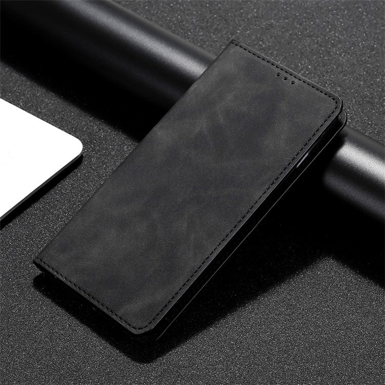 For Infinix Note 40 Pro 4G Skin Feel Magnetic Leather Phone Case