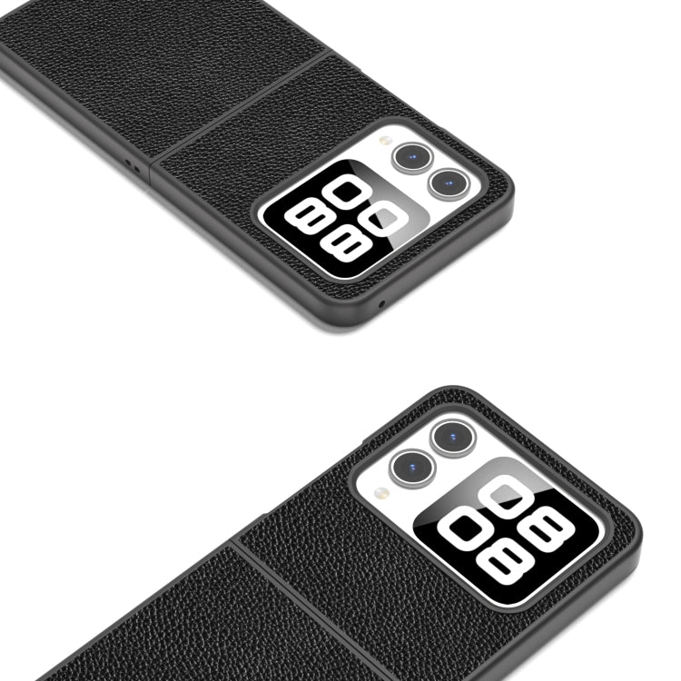 For Huawei nova Flip ABEEL Black Edge Genuine Mino Phone Case