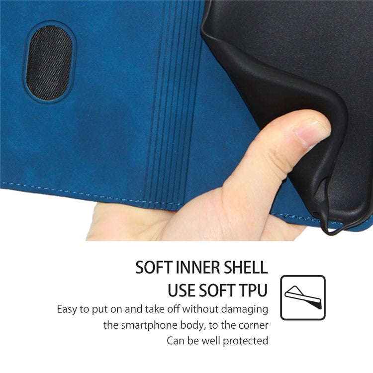 For Xiaomi Redmi A3 4G Skin Feel Magnetic Leather Phone Case