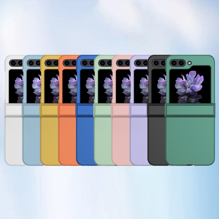 For Samsung Galaxy Z Flip6 / Flip7 FE Skin Feel PC Phone Case with Hinge