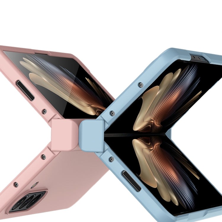 For Samsung Galaxy Z Fold6 Skin Feel PC Phone Case with Hinge