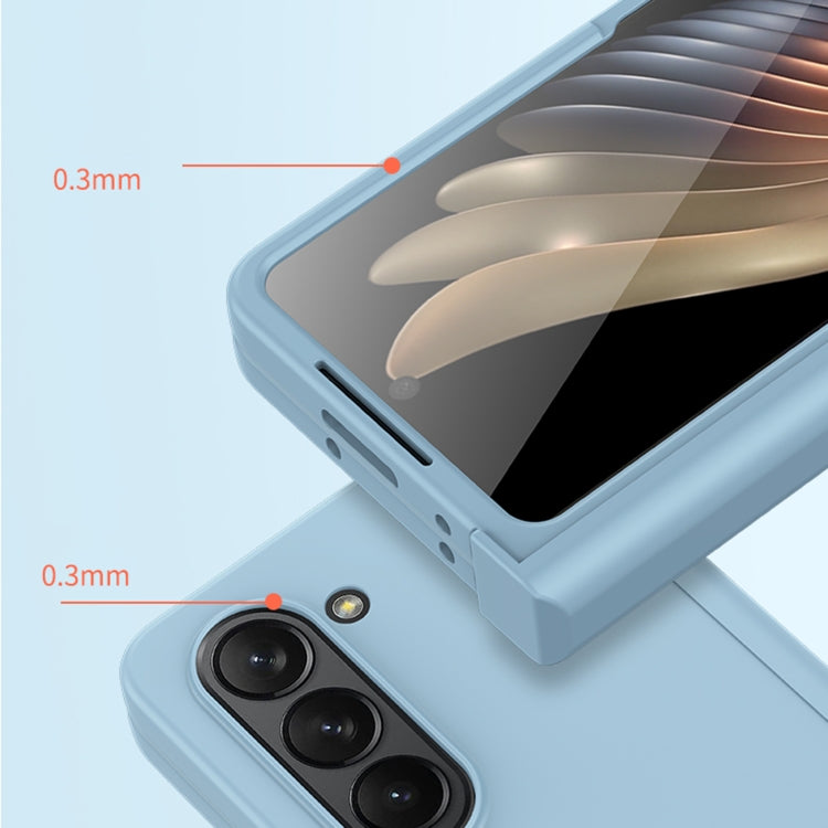 For Samsung Galaxy Z Fold6 Skin Feel PC Phone Case with Hinge