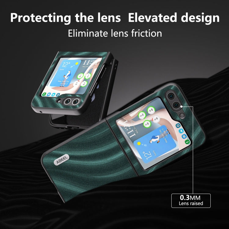 For Samsung Galaxy Z Flip6 / Flip7 FE ABEEL Galactic Pattern Protective Phone Case