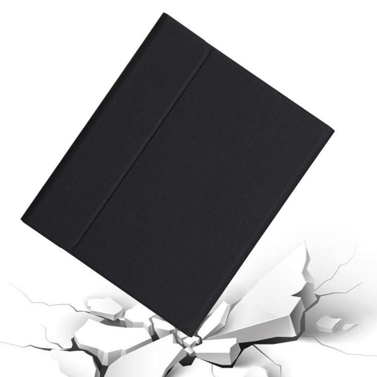 HK131B For iPad Pro 12.9 inch (2020 & 2018) 2 in 1 Detachable Magnetic Attraction Plastic Bluetooth Keyboard + Fabric Texture PU Leather Tablet Case with Stand & Pen Slot