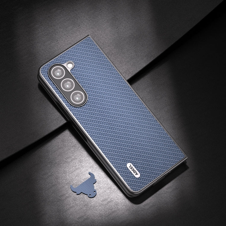 For Samsung Galaxy Z Fold6 ABEEL Carbon Fiber Texture Protective Phone Case