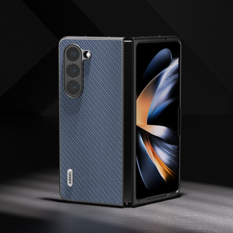 For Samsung Galaxy Z Fold6 ABEEL Carbon Fiber Texture Protective Phone Case