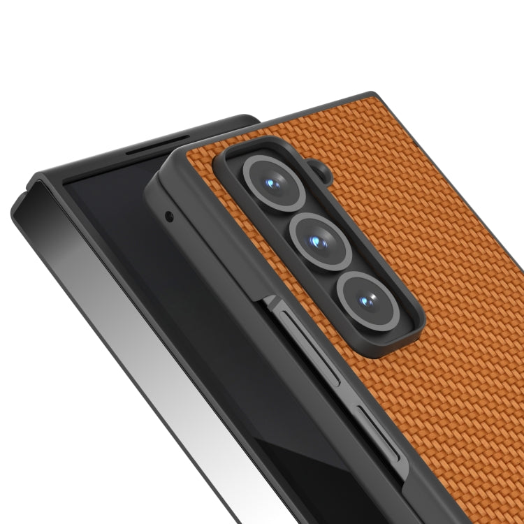 For Samsung Galaxy Z Fold Special ABEEL Carbon Fiber Texture Protective Phone Case