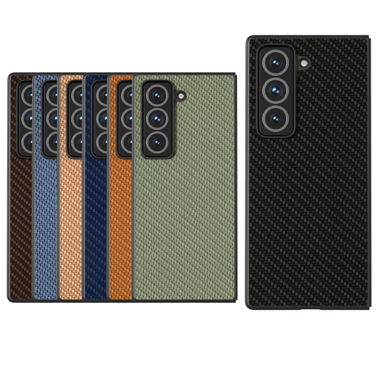 For Samsung Galaxy Z Fold Special ABEEL Carbon Fiber Texture Protective Phone Case