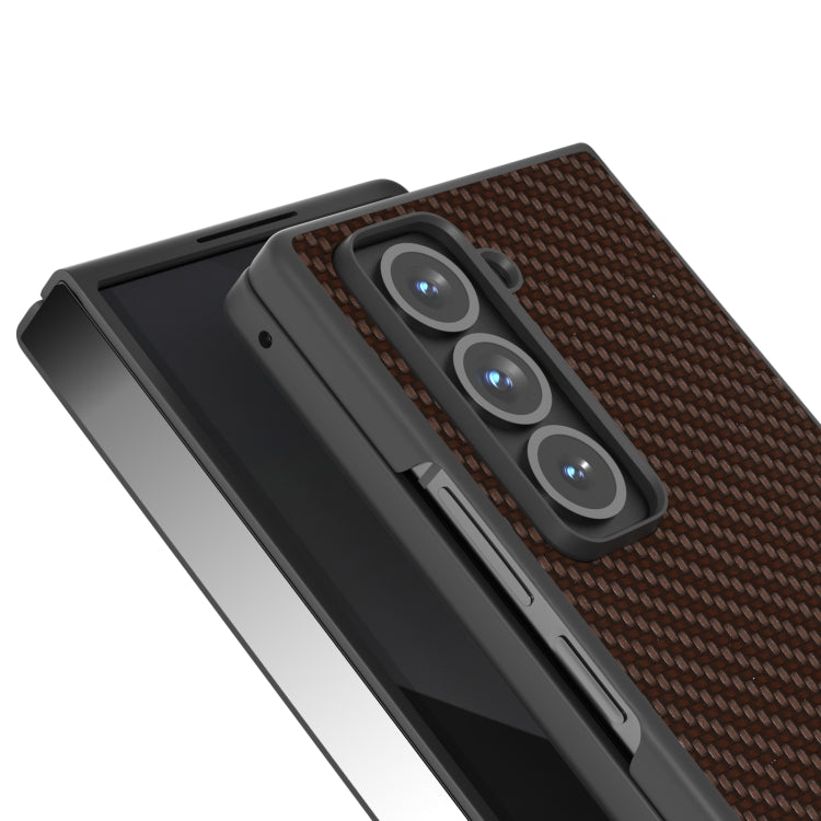 For Samsung Galaxy Z Fold Special ABEEL Carbon Fiber Texture Protective Phone Case