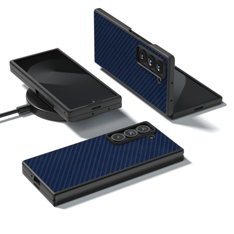 For Samsung Galaxy Z Fold Special ABEEL Carbon Fiber Texture Protective Phone Case