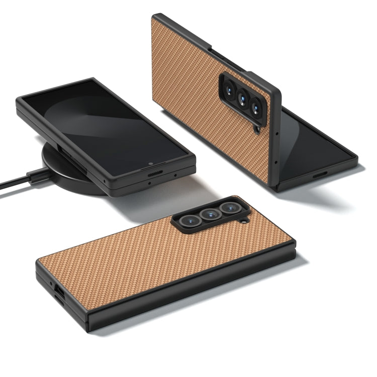 For Samsung Galaxy Z Fold Special ABEEL Carbon Fiber Texture Protective Phone Case