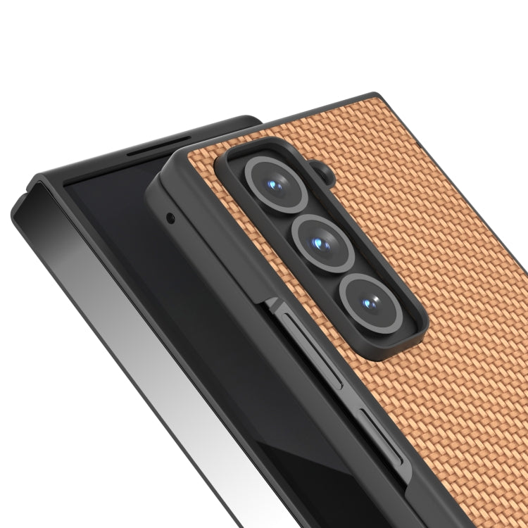 For Samsung Galaxy Z Fold Special ABEEL Carbon Fiber Texture Protective Phone Case