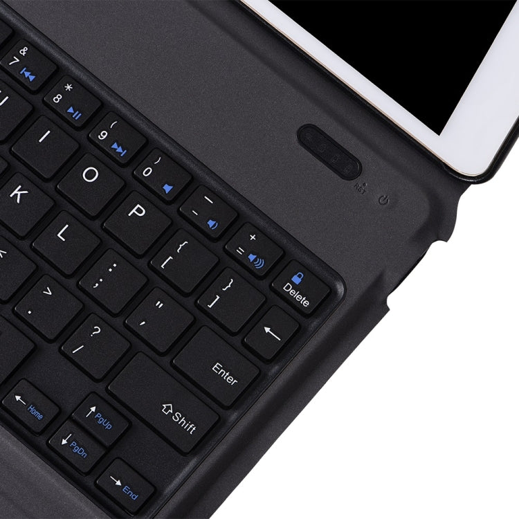 For iPad 10.2 T1015 Horizontal Flip Bluetooth Keyboard Leather Case with Holder