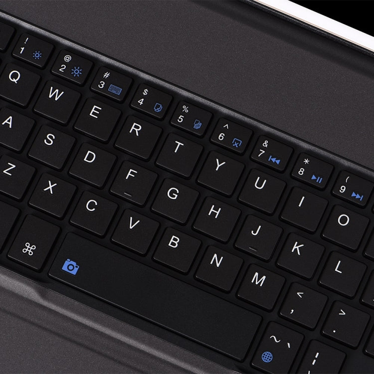 For iPad 10.2 T1015 Horizontal Flip Bluetooth Keyboard Leather Case with Holder