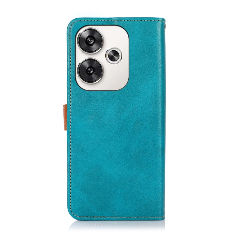 For Xiaomi Poco F6 / Redmi Turbo 3 KHAZNEH Cowhide Texture Flip Leather Phone Case