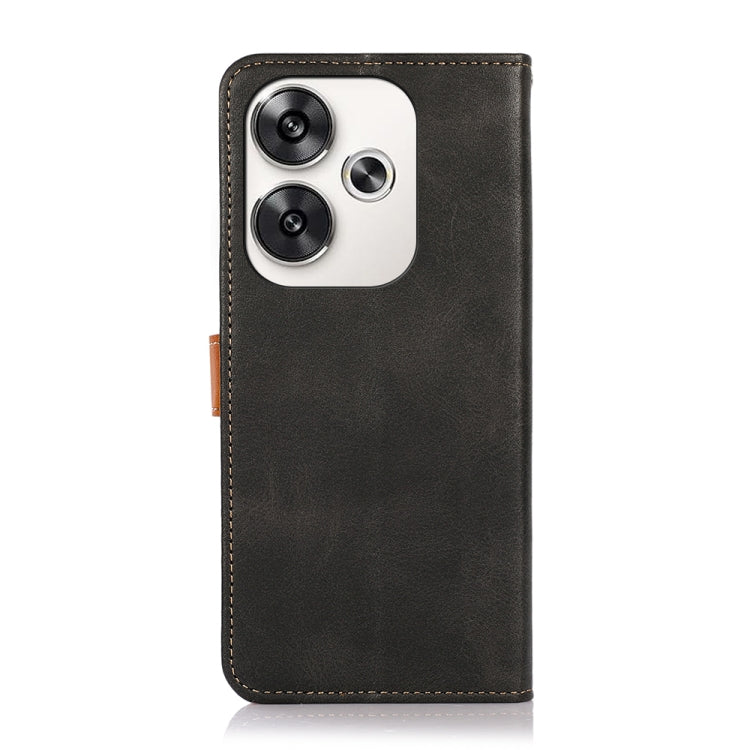 For Xiaomi Poco F6 / Redmi Turbo 3 KHAZNEH Cowhide Texture Flip Leather Phone Case