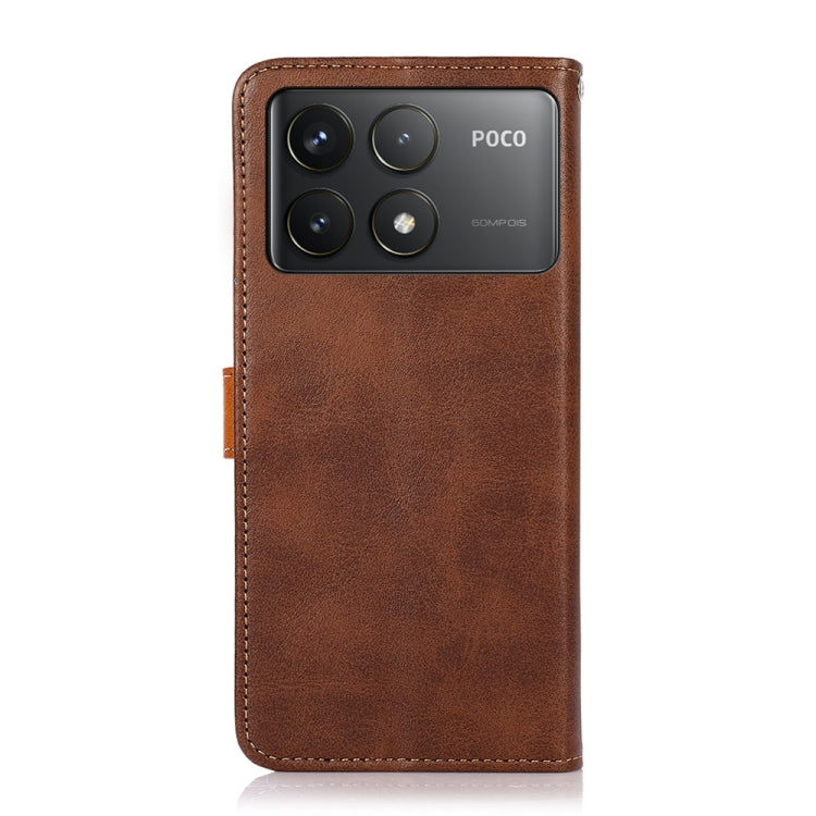 For Xiaomi Redmi K70 5G / K70 Pro 5G KHAZNEH Cowhide Texture Flip Leather Phone Case