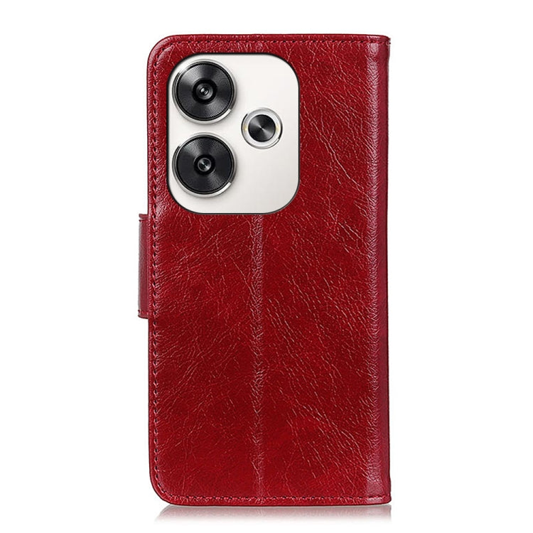 For Xiaomi Poco F6 / Redmi Turbo 3 Nappa Texture Horizontal Flip Leather Phone Case