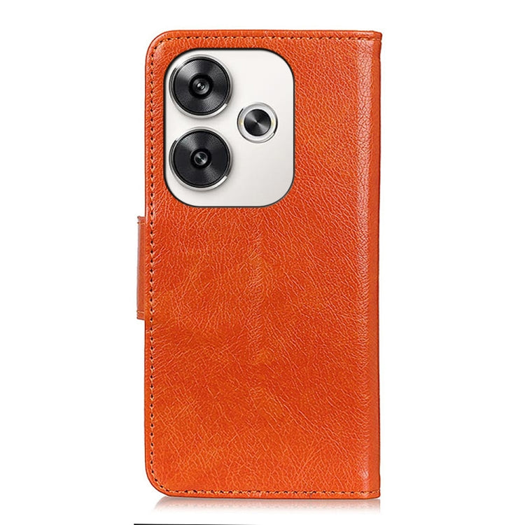 For Xiaomi Poco F6 / Redmi Turbo 3 Nappa Texture Horizontal Flip Leather Phone Case