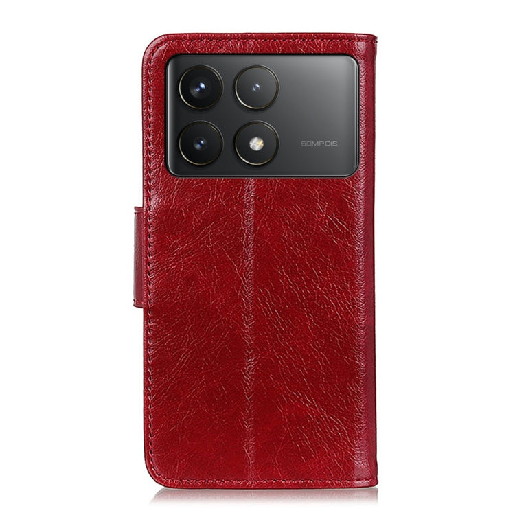 For Xiaomi Poco F6 Pro Nappa Texture Horizontal Flip Leather Phone Case