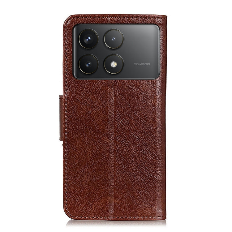 For Xiaomi Poco F6 Pro Nappa Texture Horizontal Flip Leather Phone Case