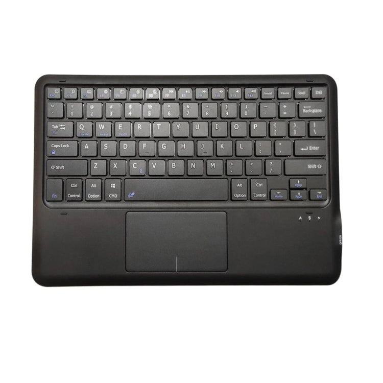 HK131C For iPad Pro 12.9 inch (2020 & 2018) 2 in 1 Detachable Seven-color Backlight Plastic Touch Bluetooth Keyboard + Fabric Texture PU Leather Tablet Case with Stand & Pen Slot