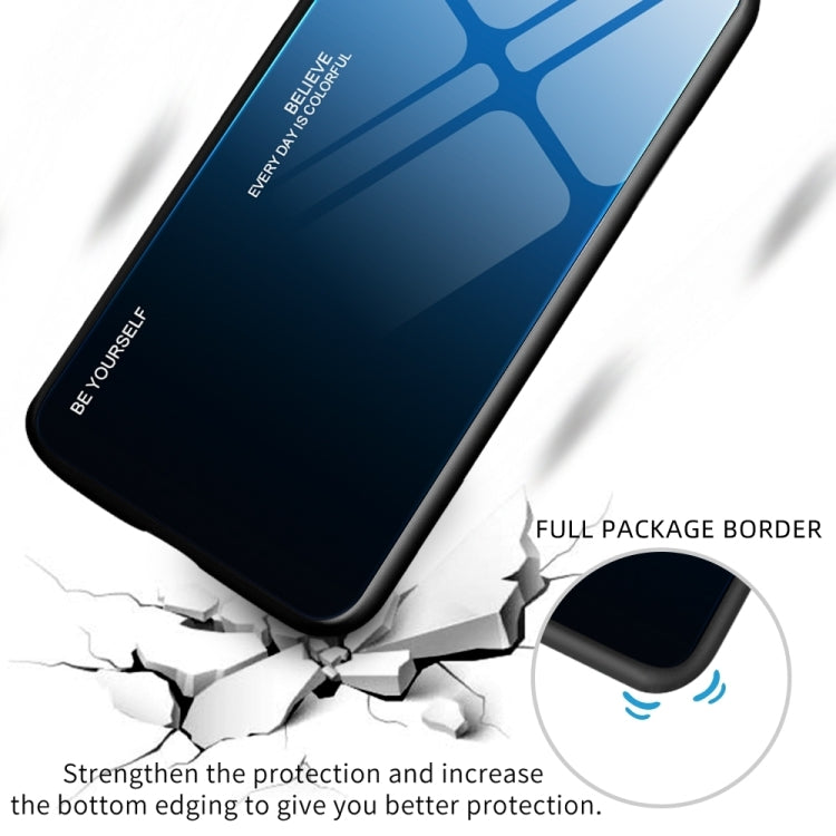 For vivo iQOO Z7 Gradient Color Glass Phone Case