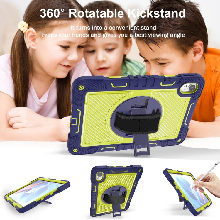 For Huawei MatePad 11.5 2023 360 Degree Rotation PC Contrast Silicone Tablet Case