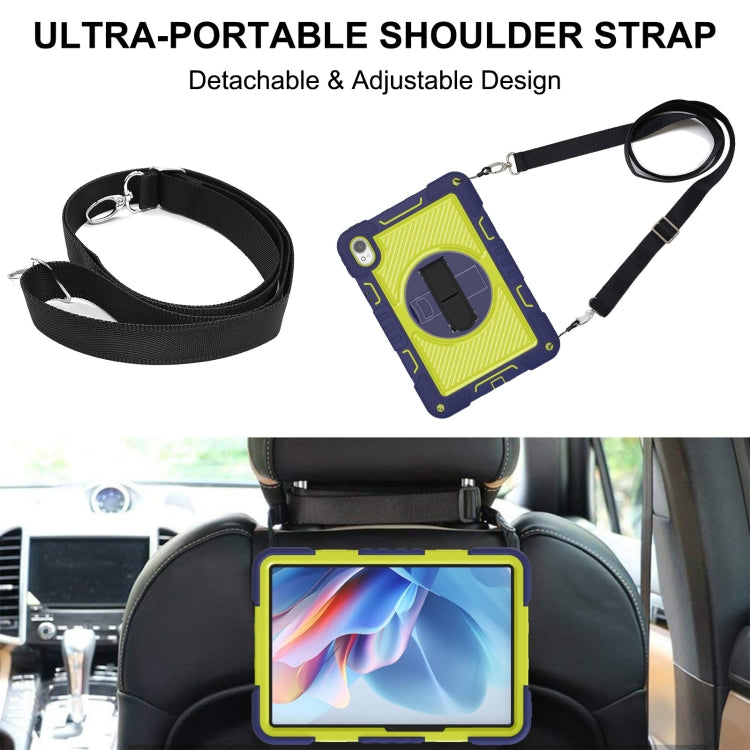 For Huawei MatePad 11.5 2023 360 Degree Rotation PC Contrast Silicone Tablet Case