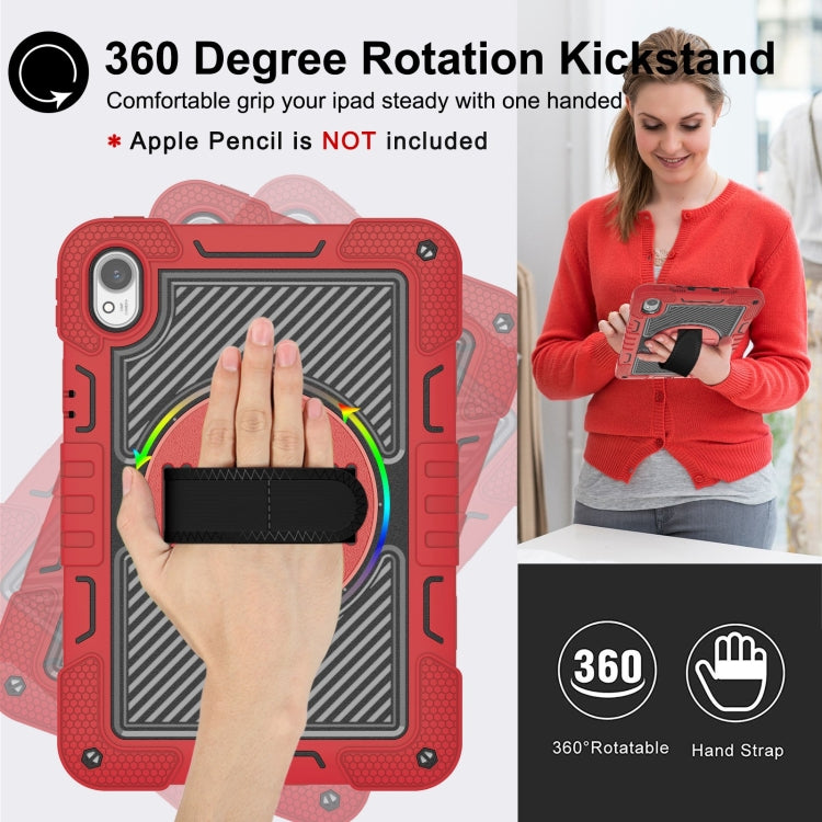 For Huawei MatePad 11.5 2023 360 Degree Rotation PC Contrast Silicone Tablet Case