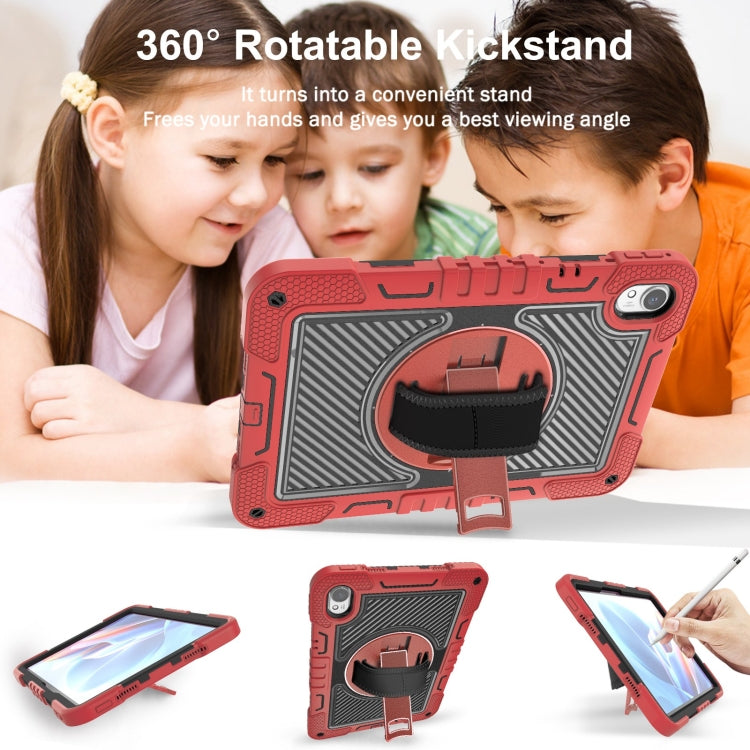 For Huawei MatePad 11.5 2023 360 Degree Rotation PC Contrast Silicone Tablet Case