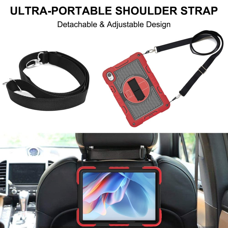 For Huawei MatePad 11.5 2023 360 Degree Rotation PC Contrast Silicone Tablet Case
