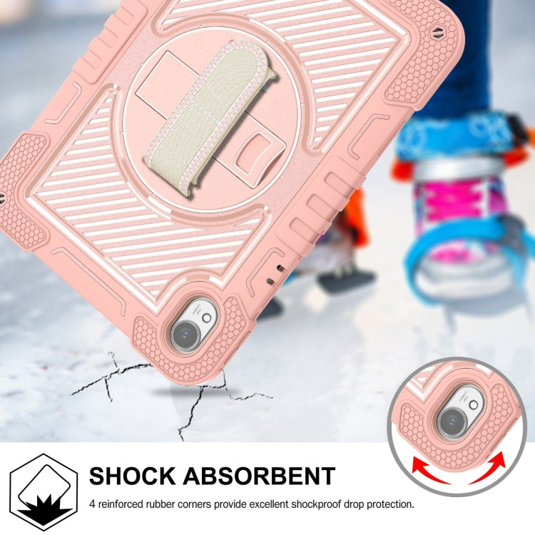 For Huawei MatePad 11.5 2023 360 Degree Rotation PC Contrast Silicone Tablet Case
