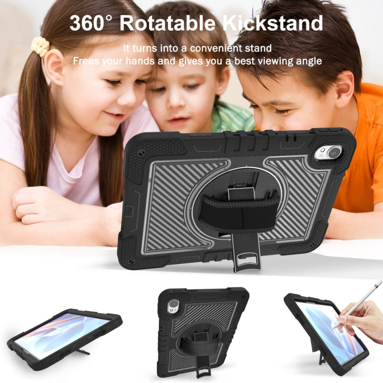 For Huawei MatePad 11.5 2023 360 Degree Rotation PC Contrast Silicone Tablet Case