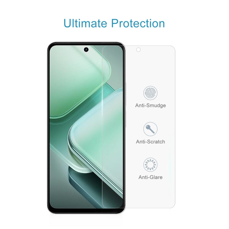 For vivo V40e 10pcs 0.26mm 9H 2.5D Tempered Glass Film