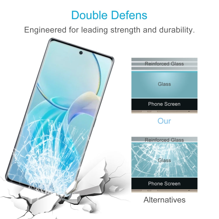 For vivo Y300+ 10pcs 0.26mm 9H 2.5D Tempered Glass Film