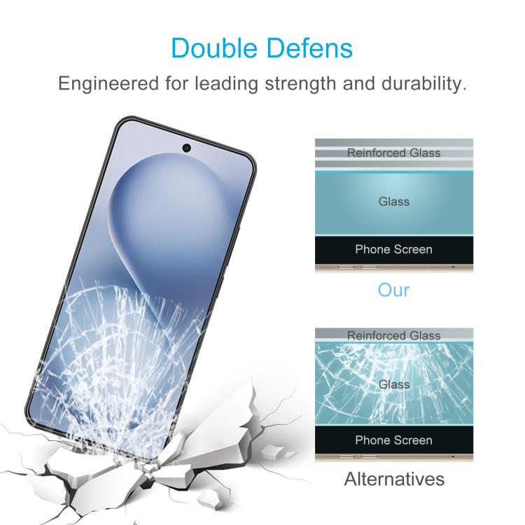 For vivo V60 5G 10pcs 0.26mm 9H 2.5D Tempered Glass Film