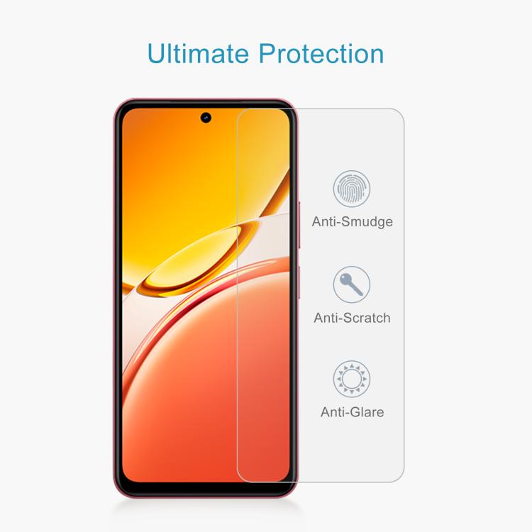 For vivo Y21d 4G 10pcs 0.26mm 9H 2.5D Tempered Glass Film