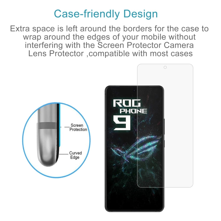 For Asus ROG Phone 9 10pcs 0.26mm 9H 2.5D Tempered Glass Film