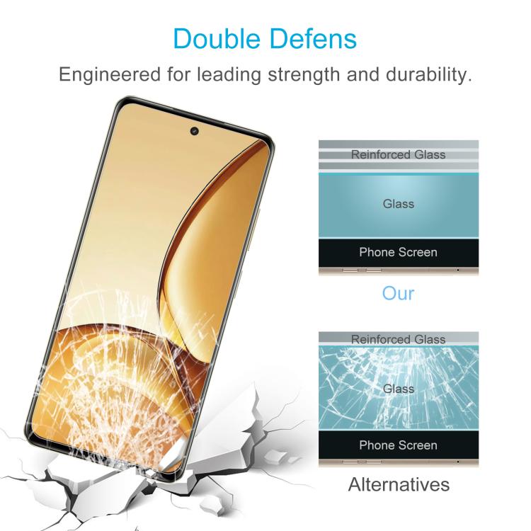For Realme P3x / Narzo 80x 0.26mm 9H 2.5D Tempered Glass Film