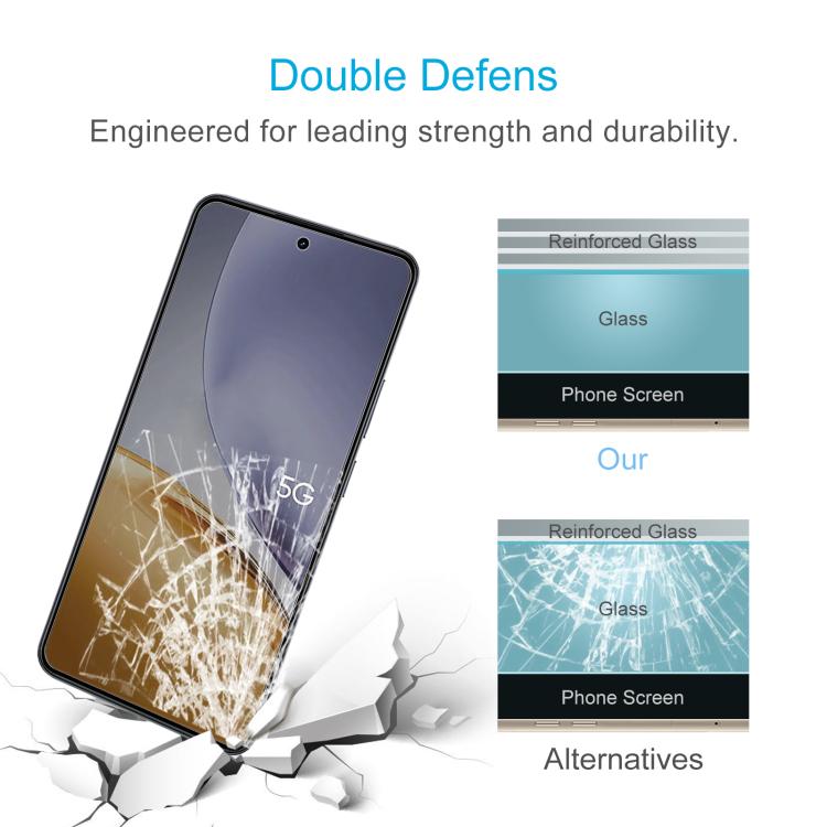 For Realme 14T 5G 0.26mm 9H 2.5D Tempered Glass Film