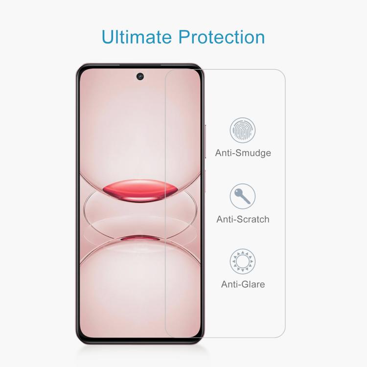 For Realme C75x 10pcs 0.26mm 9H 2.5D Tempered Glass Film