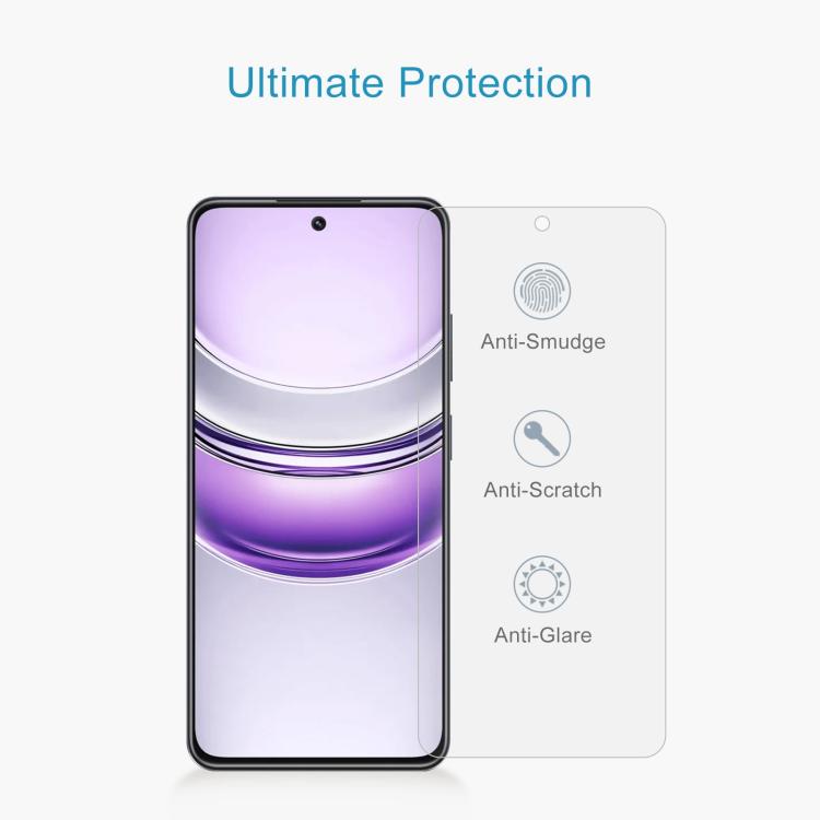 For Realme V70 10pcs 0.26mm 9H 2.5D Tempered Glass Film