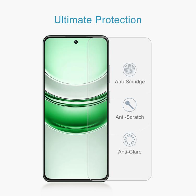 For Realme V70s 10pcs 0.26mm 9H 2.5D Tempered Glass Film