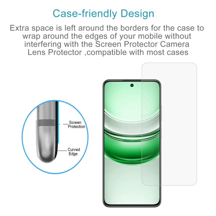 For Realme C73 5G 10pcs 0.26mm 9H 2.5D Tempered Glass Film